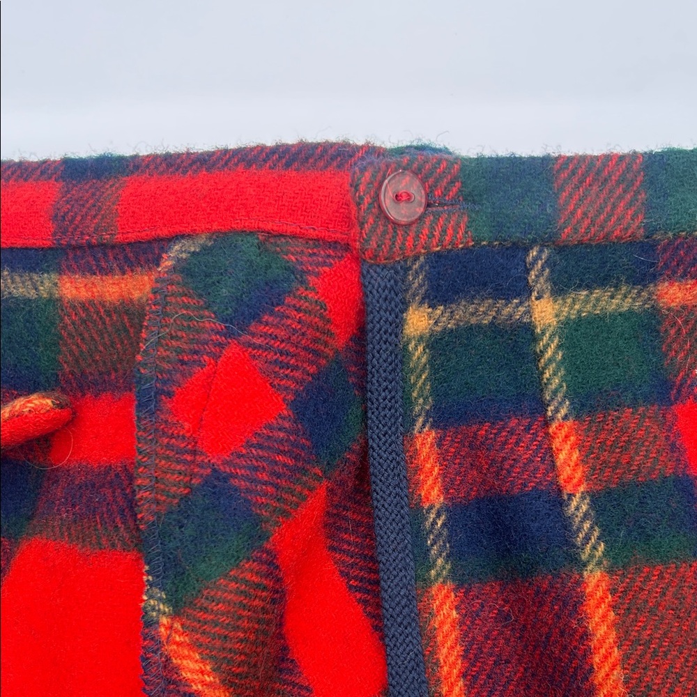 Knockabouts by Pendleton Red and Green Plaid A-Line Skirt - Picture 2 of 9